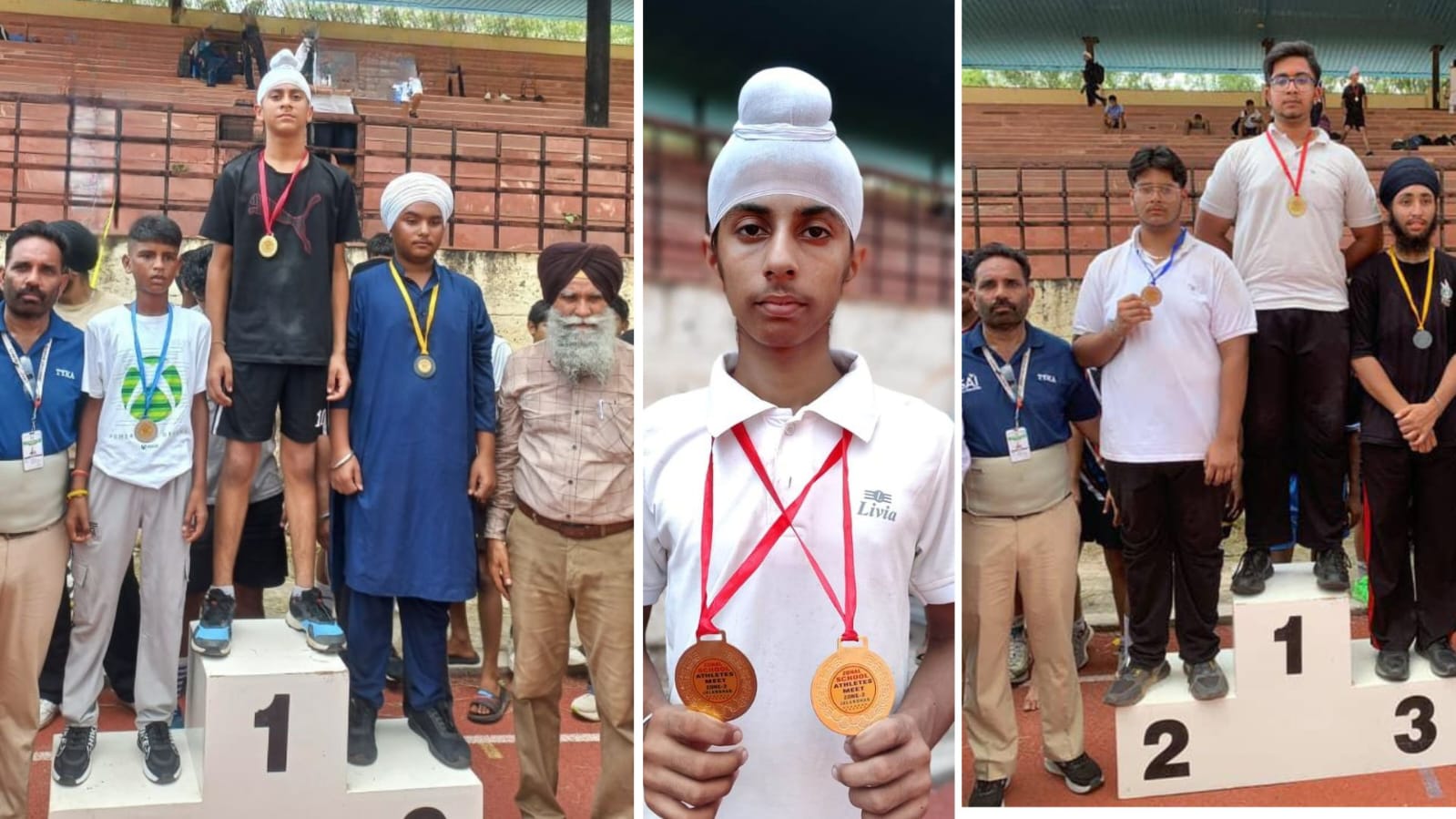 69वें ज़ोनल एथलेटिक मीट में इनोसेंट हार्ट्स के छात्रों की धमाकेदार जीत