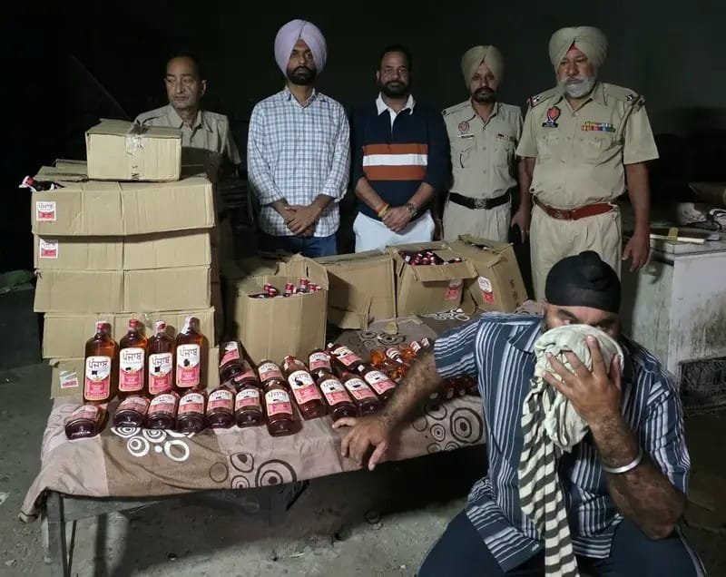 जालंधर में नकली शराब ठेके का पर्दाफाश, दुकान किराए पर लेकर चला रहा था अवैध कारोबार
